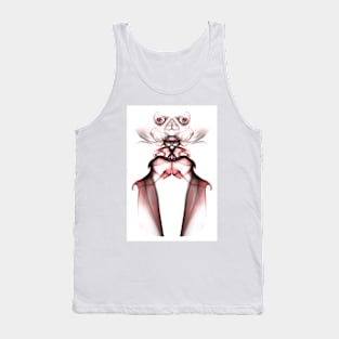 Unique and organic Smoke Art Abstract design ET needs a butler vest too! Tank Top